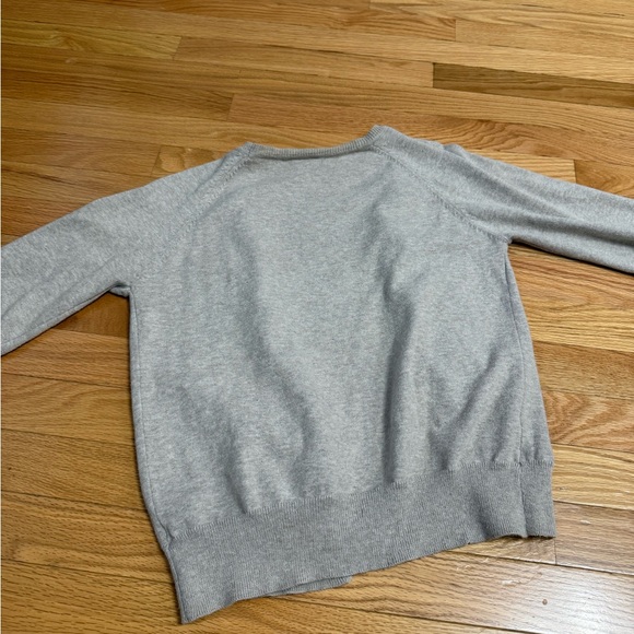 Beige long sleeve full button cardigan - Picture 2 of 5